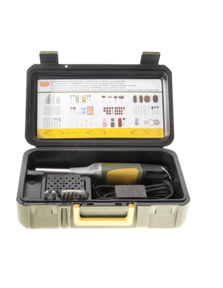 Proxxon 28485, Masina de gaurit-frezat cu gat lung LBS/E, 5000-20000 rpm, 100W, + geanta si accesorii