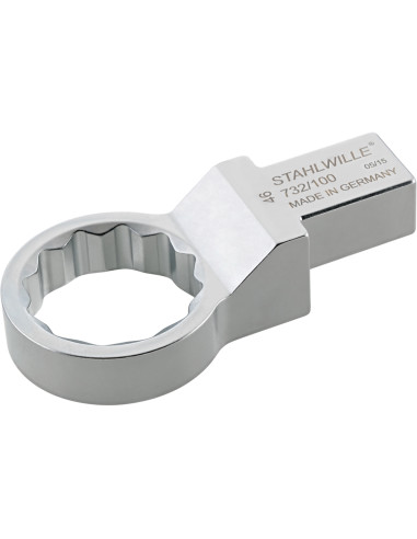 Cap inelar cheie dinamometrica, Stahlwille 732A/10 7/8, prindere 9x12 mm, deschiderea cheii 7/8"