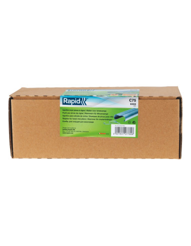 Rapid 40107760, set de 6000 inele pentru gard din aluminiu, C75, diametru 6-18 mm