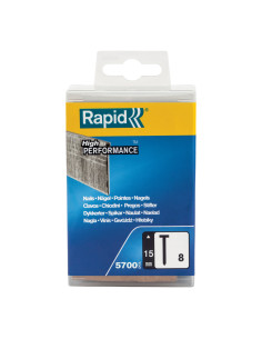 Rapid 5000520, Rapid High Performance, set cuie din otel galvanizat, 5700buc, No. 8, 15mm