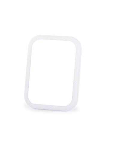 Mini Oglinda Cosmetica cu iluminare Led, 15 x 20 cm, Alb