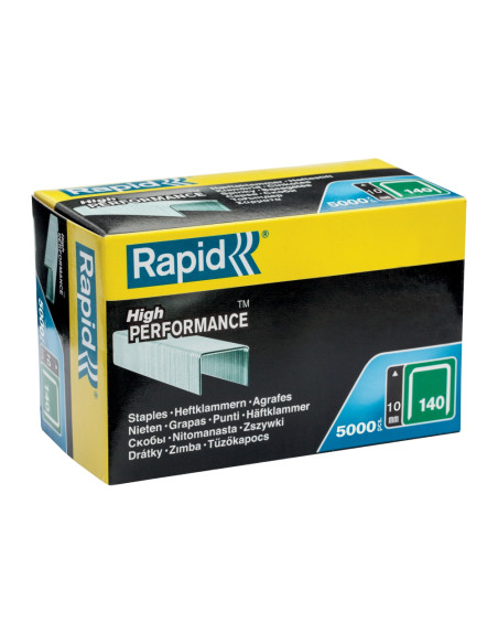 Rapid 11912311, set de 5000 de capse din sarma plata No. 140, 12 mm