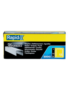Rapid 11840600, set de 5000 de capse din sarma fina galvanizata No. 13, 10mm