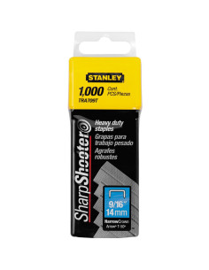 Stanley 1-TRA709T, capse 9/16 " pentru aplicatii profesionale, 14mm, 1000 buc tip G 4/11/140, blister