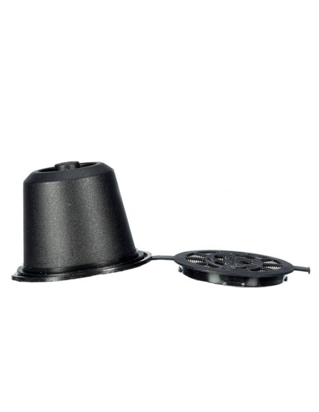 Set 5 Capsule Reutilizabile din Plastic Ecologic si Inox, Compatibile cu Aparatele de Cafea Nespresso