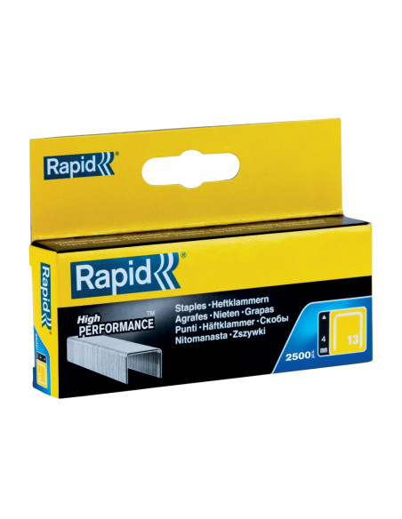 Rapid 11825725 set de 2500 de capse din sarma fina galvanizata No. 13, 4 mm