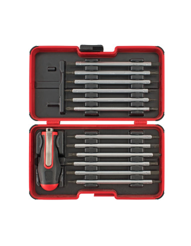 Trusa de surubelnite, Felo SMART, 1/4", 13 piese