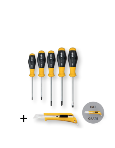 Felo 19790095258 set 5 surubelnite + cutter