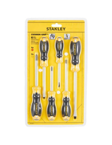 Stanley STHT16172-0, set 6 surubelnite CushionGrip™