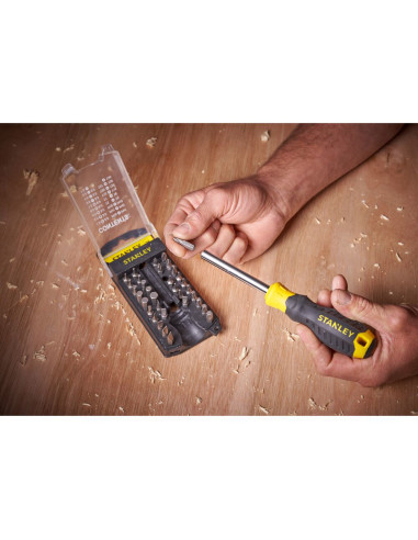 Stanley STHT0-70885, set surubelnita magnetica cu 34 de biti