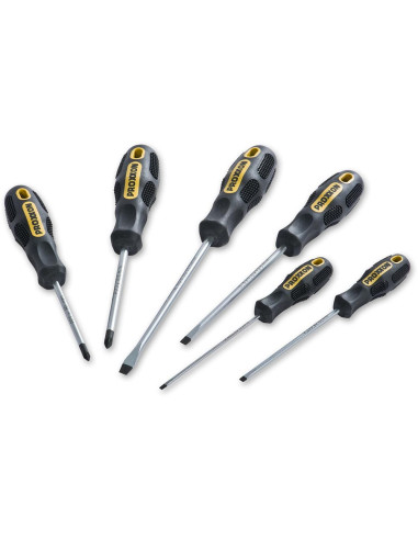 Set 6 surubelnite, Proxxon 22606, FLEX-DOT drepte si PZ
