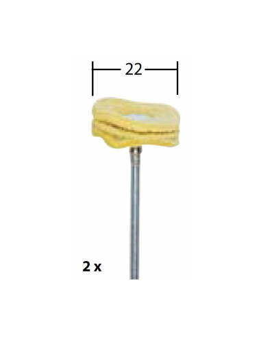 Discuri din piele pentru lustruit, Proxxon 28298