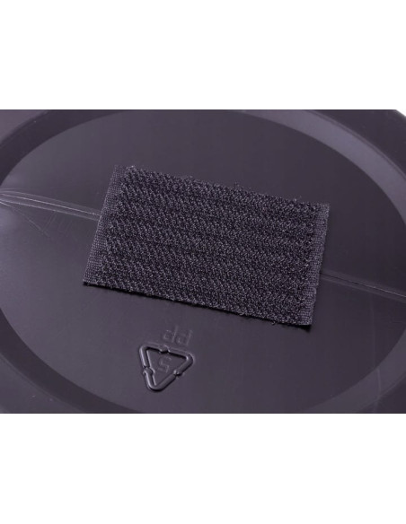 Cos de Gunoi Pliabil pentru Autoturisme, Plastic, 4L, 24 x 18 cm, Negru
