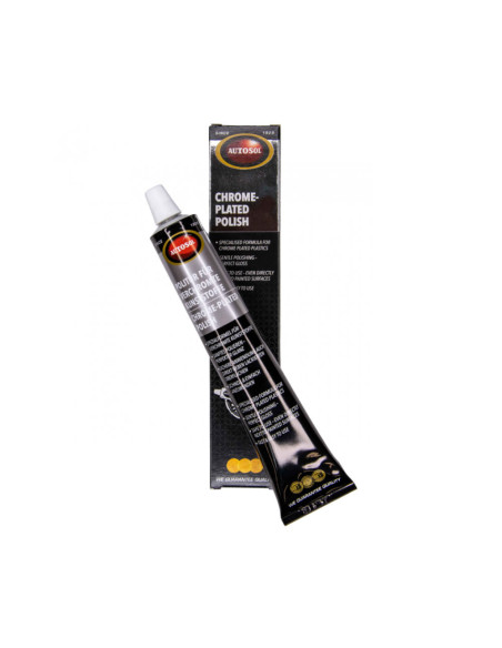 Autosol Polish For Chorme-Plated Plastics, Pasta de polisat pentru toate tipurile de plastic, 75ml