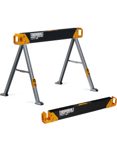 Set doua mese de santier cu picioare reglabile ToughBuilt TB-C550-2, 100% otel, max 1000 kg, 105.5cm 2