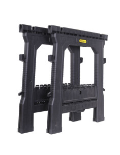 Stanley STST1-70713, Pereche capre pliabile pentru taiat lemne, capacitate maxima 450kg 2