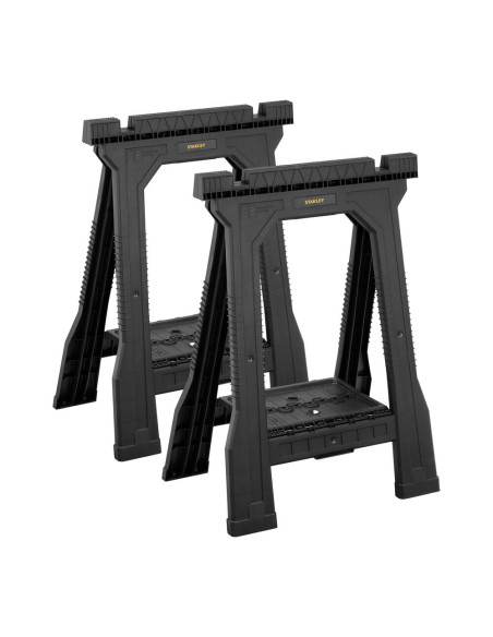 Stanley STST1-70355, Pereche capre pliabile pentru taiat lemne, capacitate maxima 362kg
