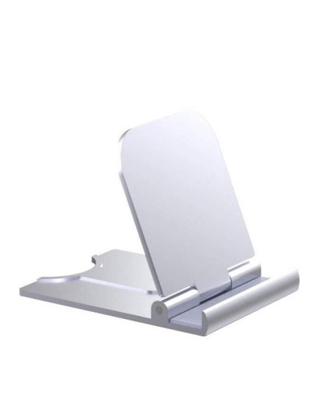 Suport Universal cu Reglaje Multiple pentru Telefon sau Tableta, Argintiu