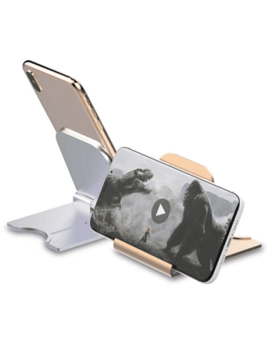 Suport Universal cu Reglaje Multiple pentru Telefon sau Tableta, Argintiu