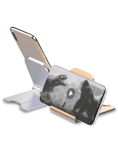 Suport Universal cu Reglaje Multiple pentru Telefon sau Tableta, Argintiu