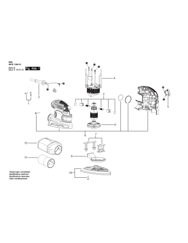SKIL 2826382001 kit placa de baza pentru slefuitorul multifuntional 7260